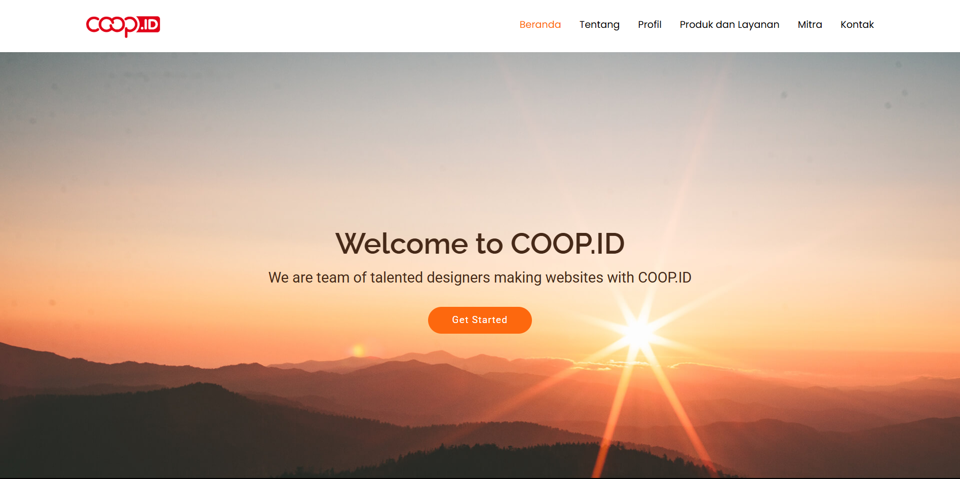 OrangeLihat Template Orange